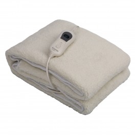 Elektra Plush Fur Electric Blanket Single Fitted