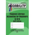 Accobility Financial Literacy: Accounting for Beginners in Grade 9 Answer Key 978099221568