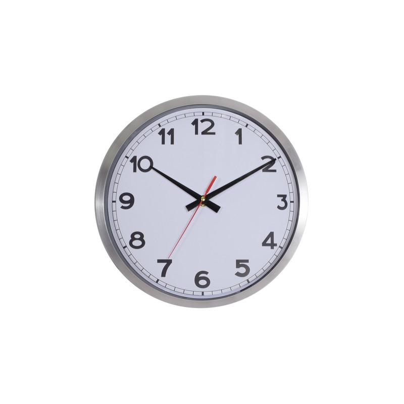 Aluminium Wall Clock 30cm