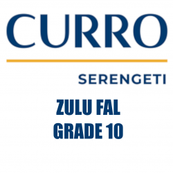 Curro Serengeti Requirements for Grade 10 isiZulu FAL