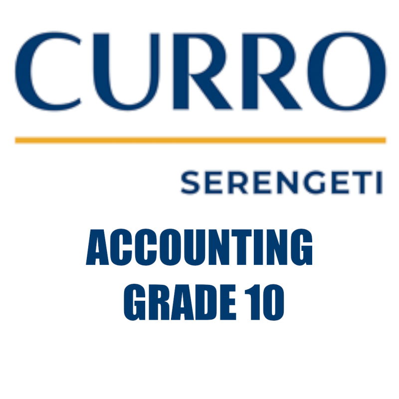 Curro Serengeti Requirements for Accounting Grade 10