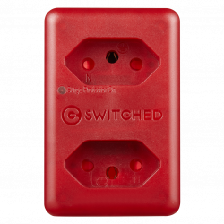 Switched High Surge 2-Way Network Router Safe Adaptor