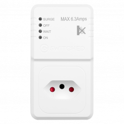 Switched 1-Way TV  Surge Adaptor with SANS 164-2