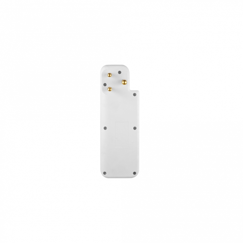 Switched 4 Way Adaptor White