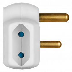 Switched 3-Way Adaptor White