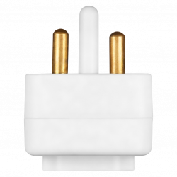 Switched 2-Way Adaptor Top and Bottom Loader White