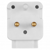 Switched 2-Way Adaptor Top and Bottom Loader White