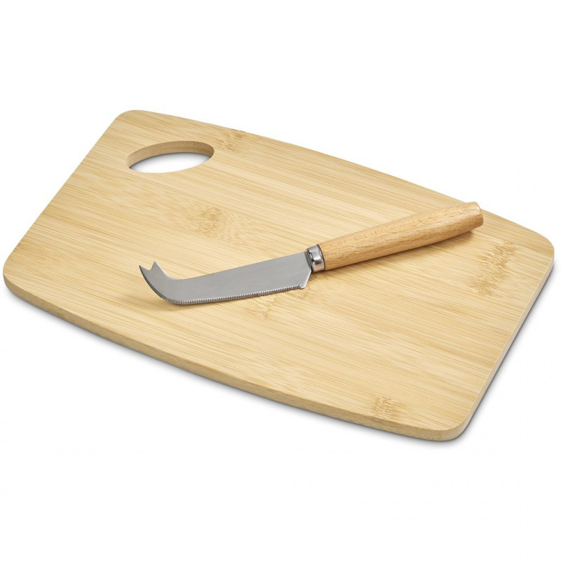 Okiyo Edamu Bamboo Cheese Board Set Okiyo Edamu Bamboo Cheese Board Set