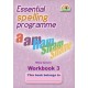 Essential Spelling Programme - Workbook 3 