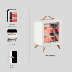 Boden Stark Infrared Bar Heater