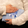 Elektra Hot Water Bottle Blue Raccoon