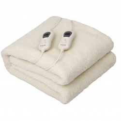 Elektra Comfort Electric Blanket King Plush Fur