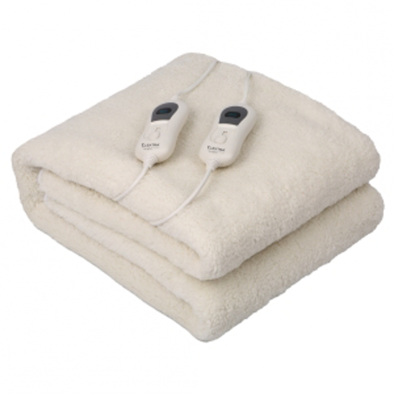 Elektra Comfort Electric Blanket Queen Plush Fur