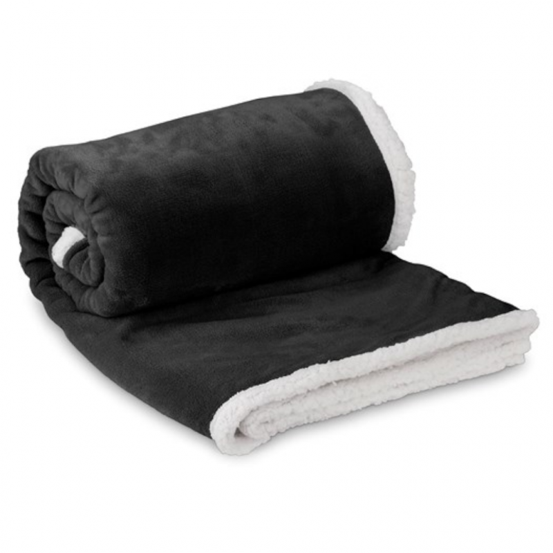 US Basic Mckinley Sherpa Fleece Blanket