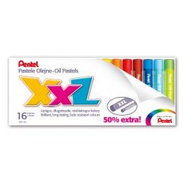 Pentel Oil Pastels XXL 16's Pentel Oil Pastels XXL 16's
