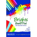 Marlin Project Board Pad A4 160gsm 20's Bright Assorted