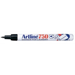 Artline 750 Laundry Marker Black