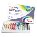 Pentel Oil Pastels 12's PHN12