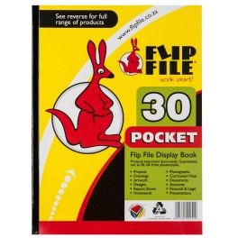 Flip File Kangaroo A4 30 Pocket