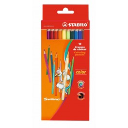 Stabilo Colour Pencils Full 12's