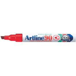 Artline 90 Permanent Marker Red