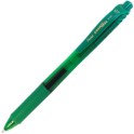 Pentel Energel Metal Tip Retractable Rollerball 0.7mm Green BL107D