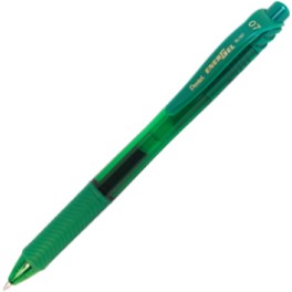 Pentel Energel Metal Tip Retractable Rollerball 0.7mm Green Pentel Energel Metal Tip Retractable Rollerball 0.7mm Green