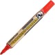 Pentel Maxiflo Pump-It Permanent 4.5mm Bullet Tip Marker Red