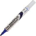 Pentel Maxiflo Pump-It White Board Marker 4.0mm Bullet Tip Blue MWL5SC