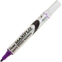 Pentel Maxiflo Pump-It White Board Marker 4.0mm Bullet Tip Violet MWL5SV
