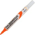 Pentel Maxiflo Pump-It White Board Marker 4.0mm Bullet Tip Orange MWL5SF