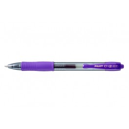 Pilot G2 Retractable Gel Roller 0.7mm Violet