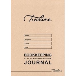 Treeline A4 72pg Bookkeeping Journal