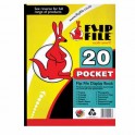 Flip File Kangaroo A4 20 Pocket