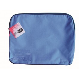 Croxley Canvas Book Bag with Gusset - Blue