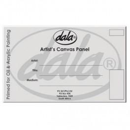 Dala Canvas Panel Coated with Primer 6 x 8