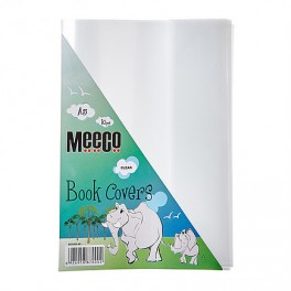 Meeco A4 PVC Clear Book Covers 10's
