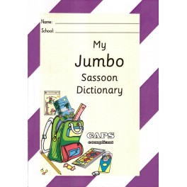MR Publishers My Jumbo Purple Dictionary (Sassoon Font) 9781869263966