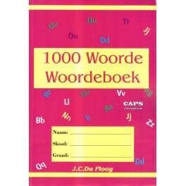 MR Publishers 1000 Woord Woordeboekie 9781869261252