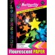 Butterfly A4 Paper Pad - Fluorescent - 50 pg