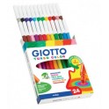 Giotto Turbo Colour Fibre Tipped Koki Pens 24s