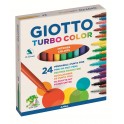 Giotti Turbo Colour Fibre Tipped Koki Pens 24s