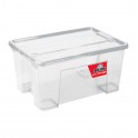 Big Jim Alpha Storage Box 13 litre Clear