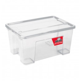 Big Jim Alpha Storage Box 13 litre Clear