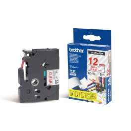 Brother 12mm TZ Tape TZ132 Red - Clear
