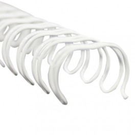 Rexel Wire Binding Element 6mm 34 Loop White 100s