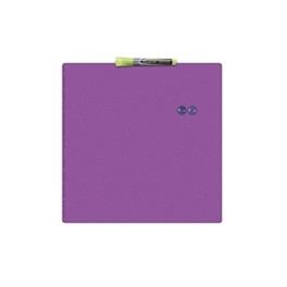 Rexel Quartet Magnetic Square Tile 360mm x 360mm - Purple