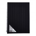 Meeco A4 Executive Notebook Black