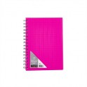 Meeco Neon Notebook A5 Pink