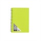 Meeco Neon Notebook A5 Yellow